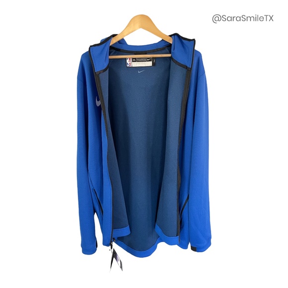 DALLAS MAVERICKS Official Team Warmup Jacket - From Dirk's Last Home Game - NWT - Picture 12 of 16